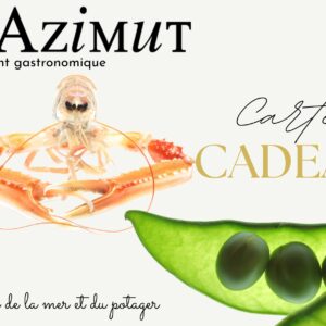 visuel carte cadeau restaurant L'Azimut La Trinité su Mer